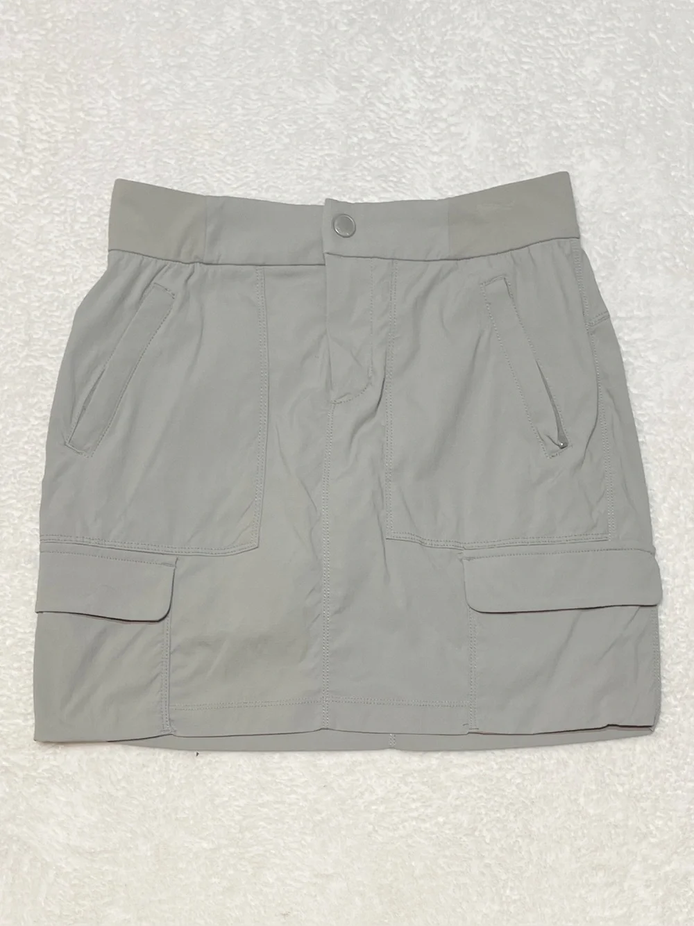Athleta Trekkie Skort Skirt Galactic Gray Athletic Sport Tennis Casual Women's 2